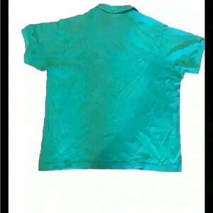 Lacoste Polo Shirt Mens 8 Green Rugby Preppy Casual Crocodile Logo Collared
